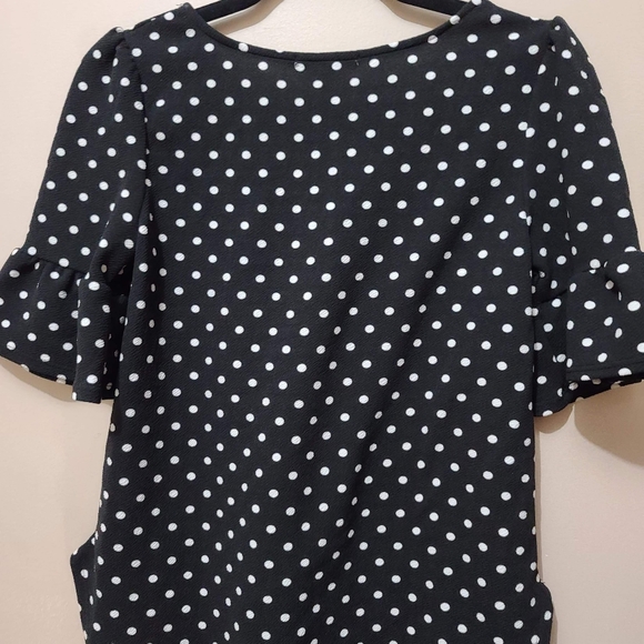 Polka dot blouse - Picture 4 of 4